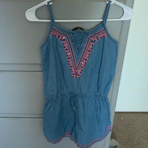 Justice size 12 short romper